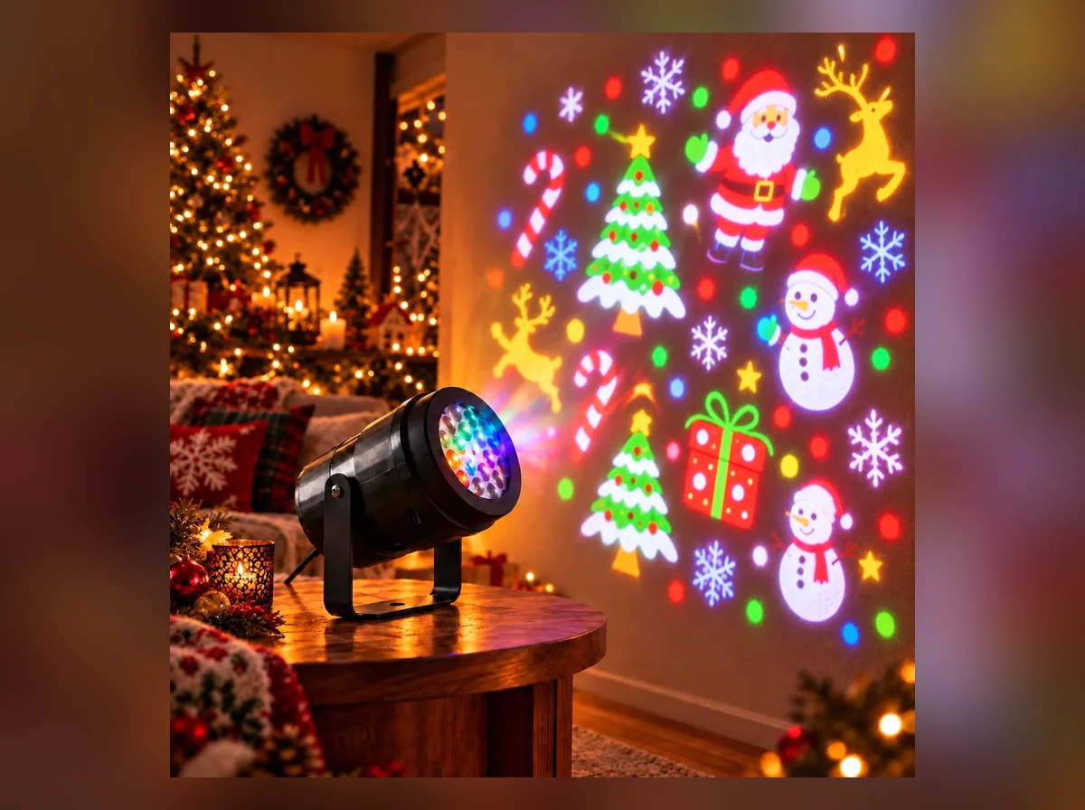 Holiday Prism™ Weatherproof Rotating LED Seasonal Projection System