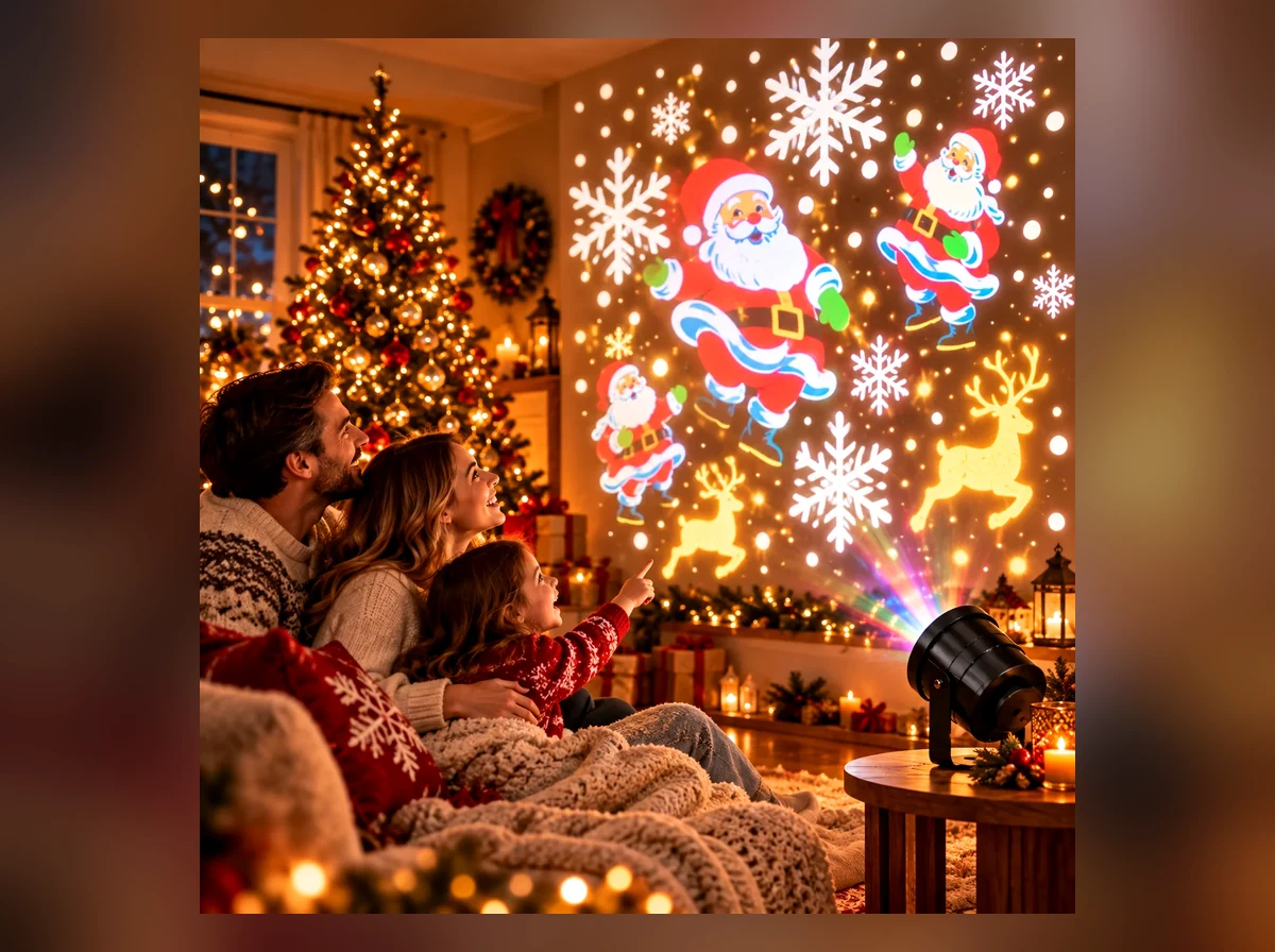 Plug In to Activate the Rotating Light Show